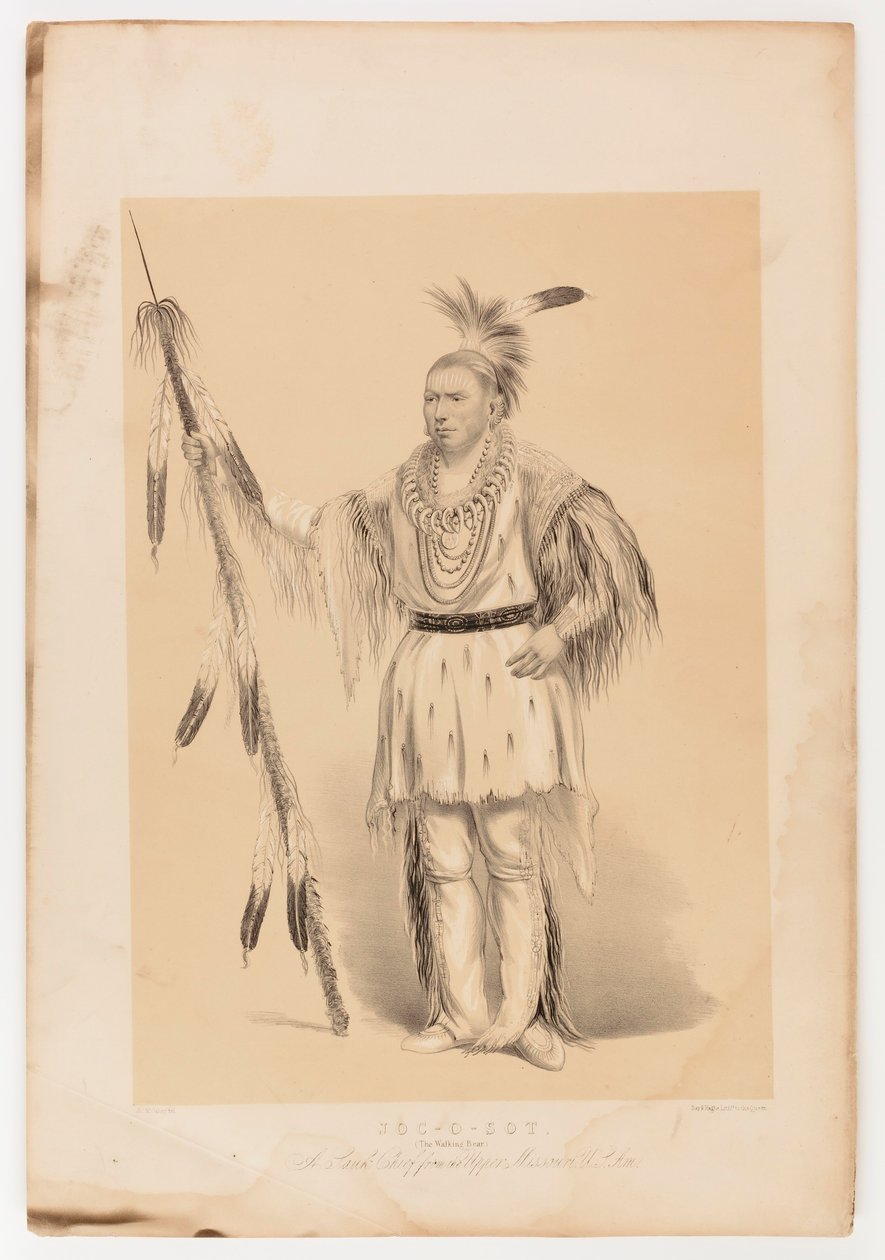 Joc-o-sot, de wandelende beer door George Catlin