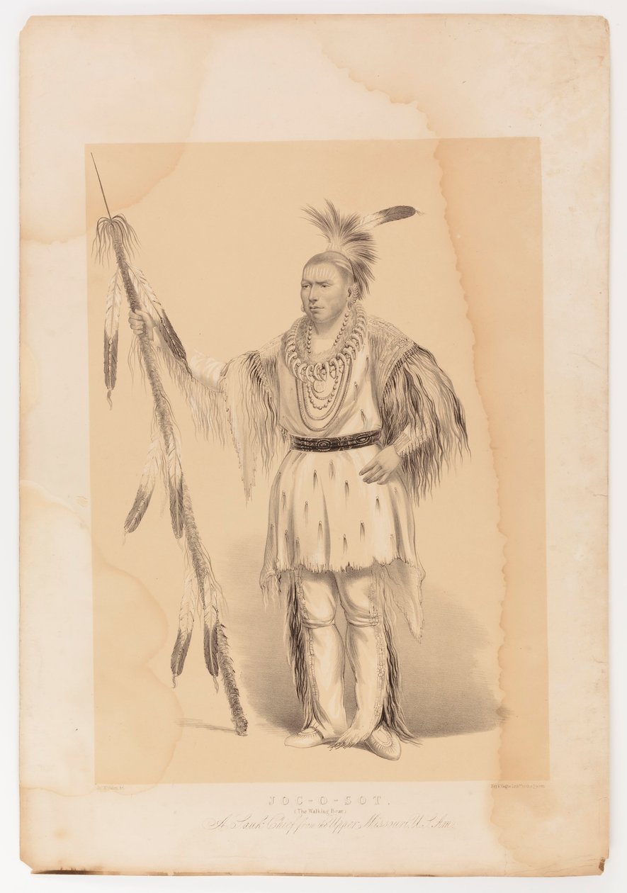 Joc-o-sot, de wandelende beer door George Catlin