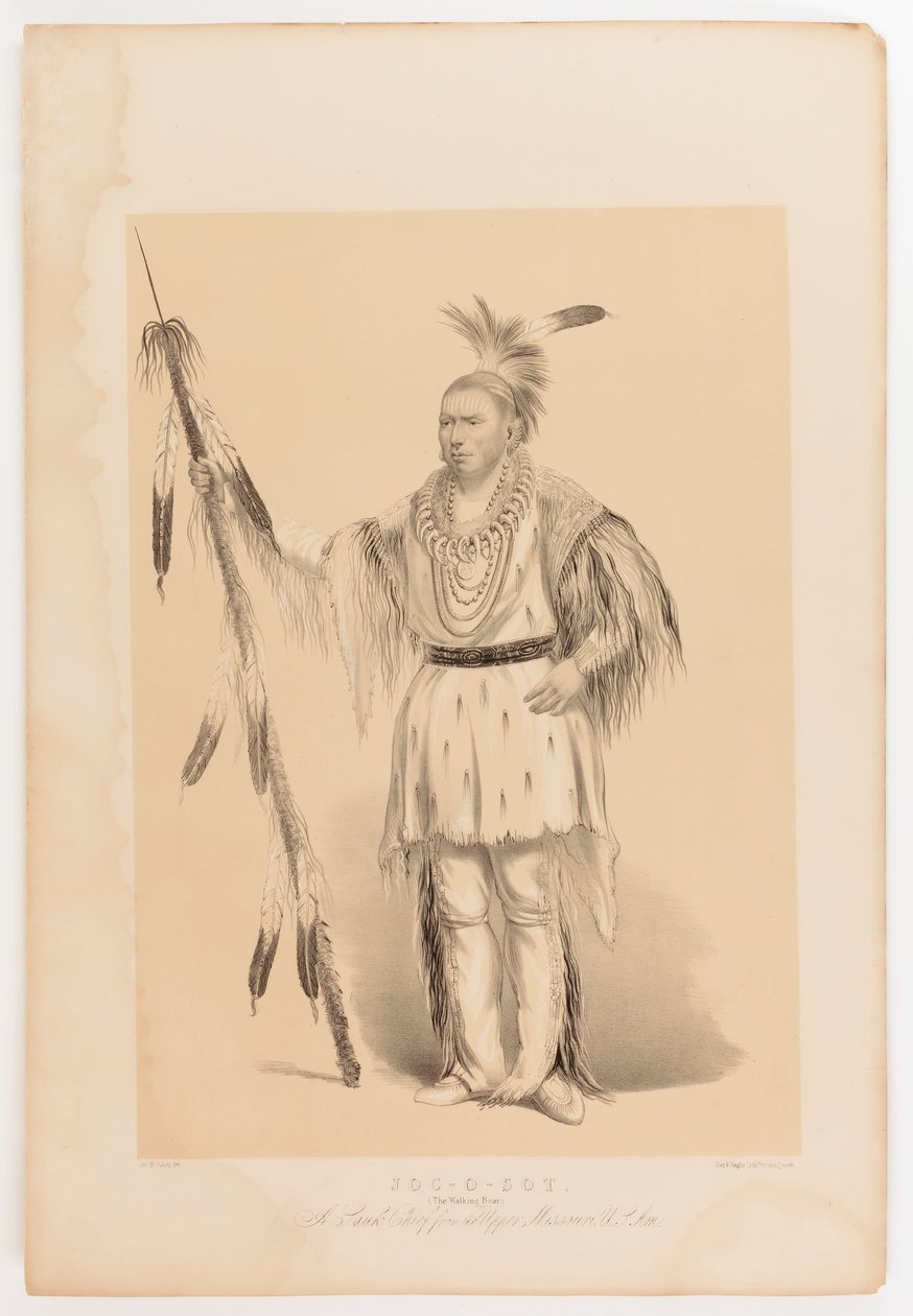 Joc-o-sot, de wandelende beer door George Catlin