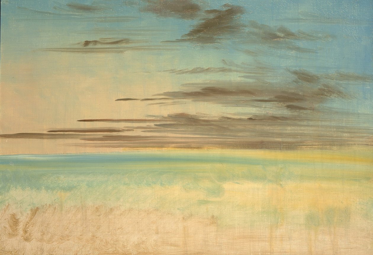 Achtergrond landschap door George Catlin