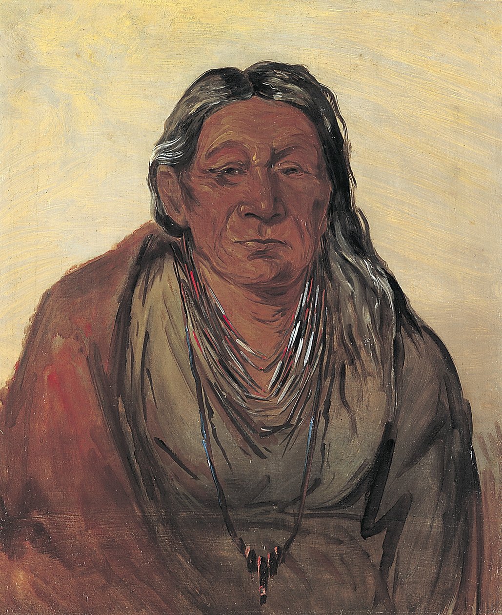 Wah-pe-séh-see, Moeder van het Opperhoofd door George Catlin