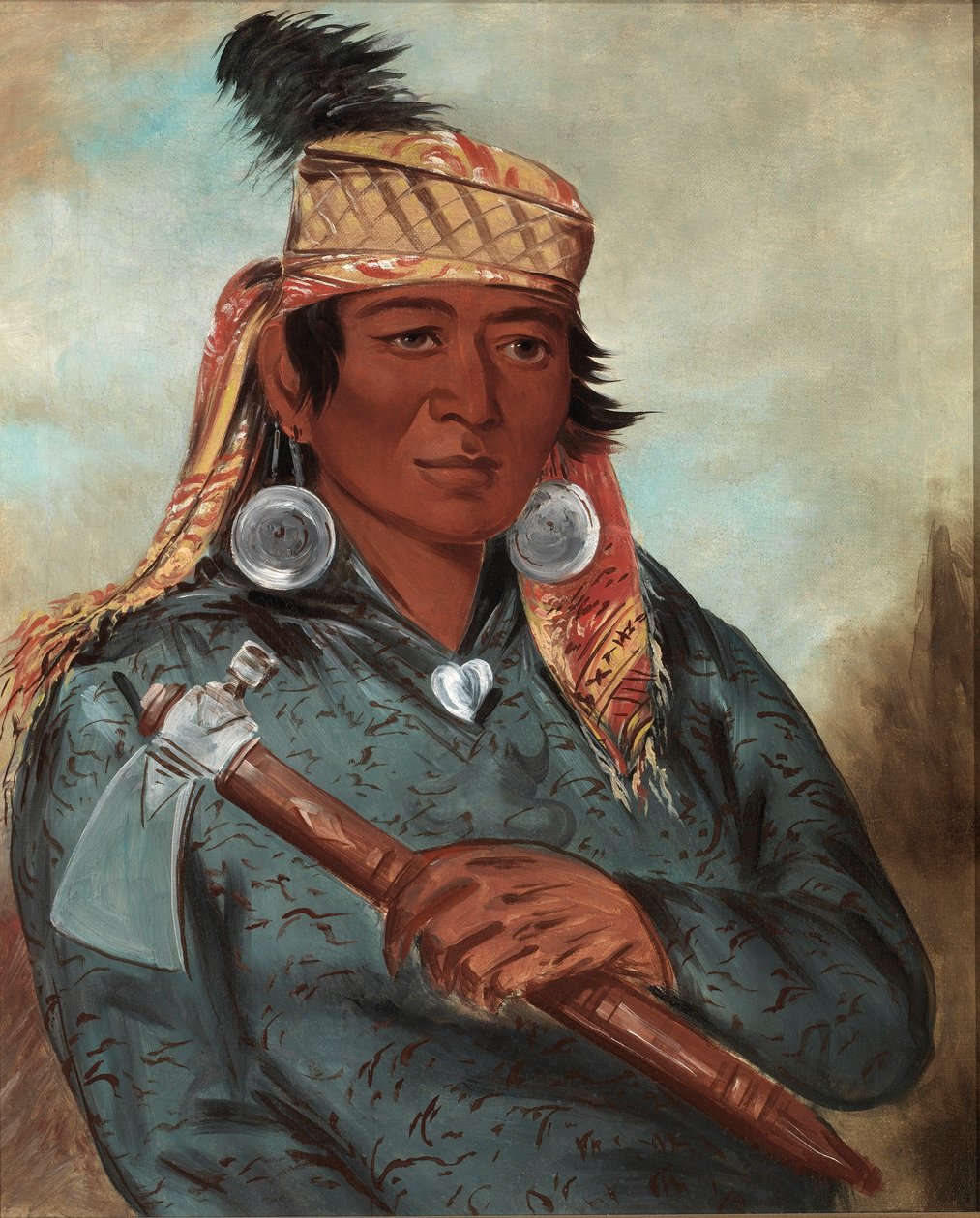 Wáh-pe-say, De Witte door George Catlin
