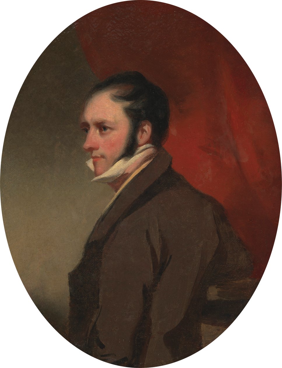 Een man genaamd W. C. Hunter door George Chinnery