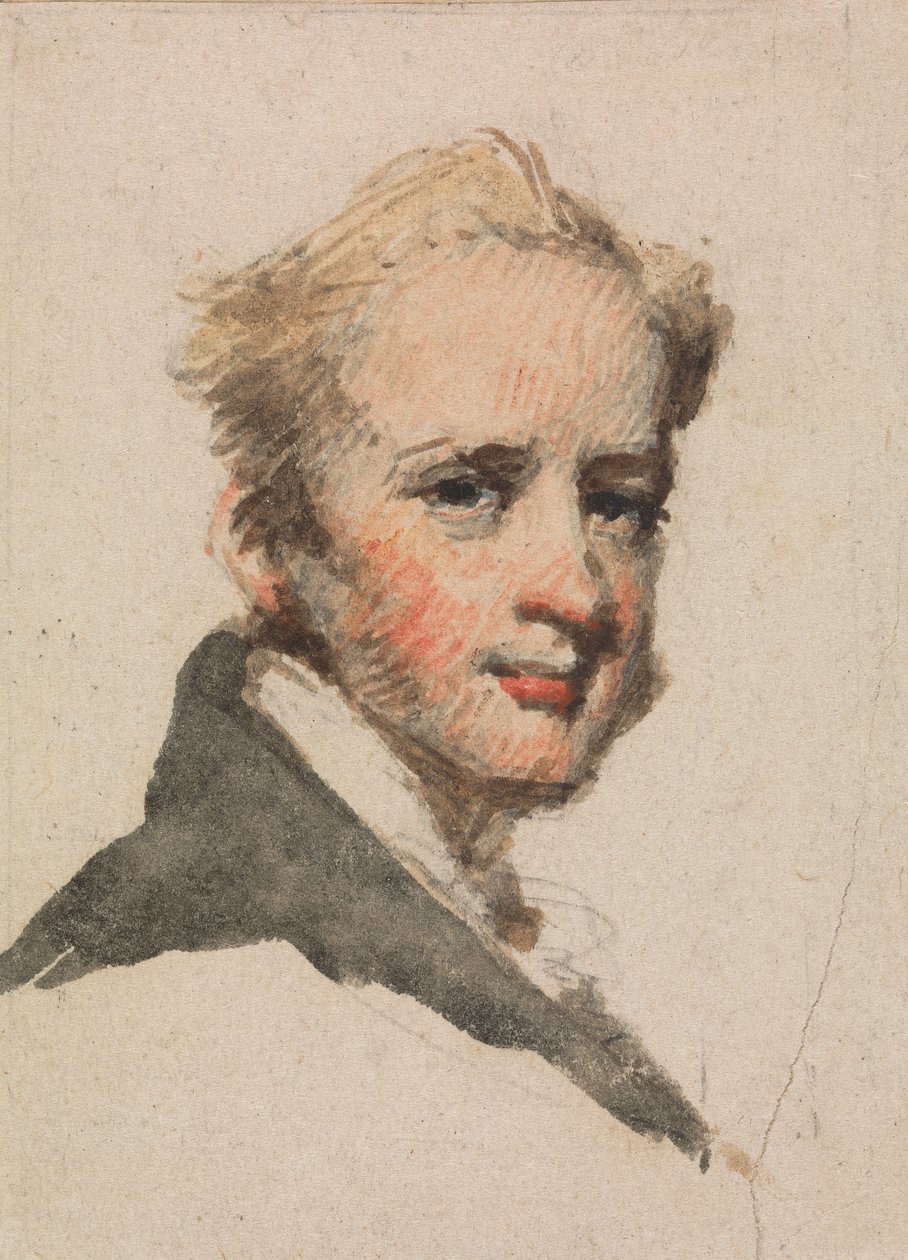 Portret van een man door George Chinnery