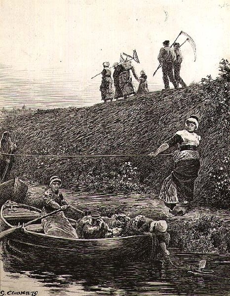 De Veerboot door George Clausen