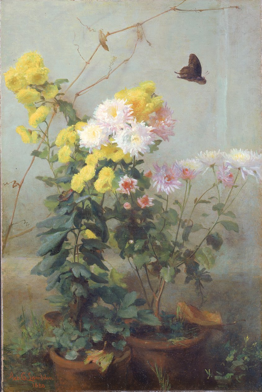 Herfstzon, 1880 door George Cochran Lambdin