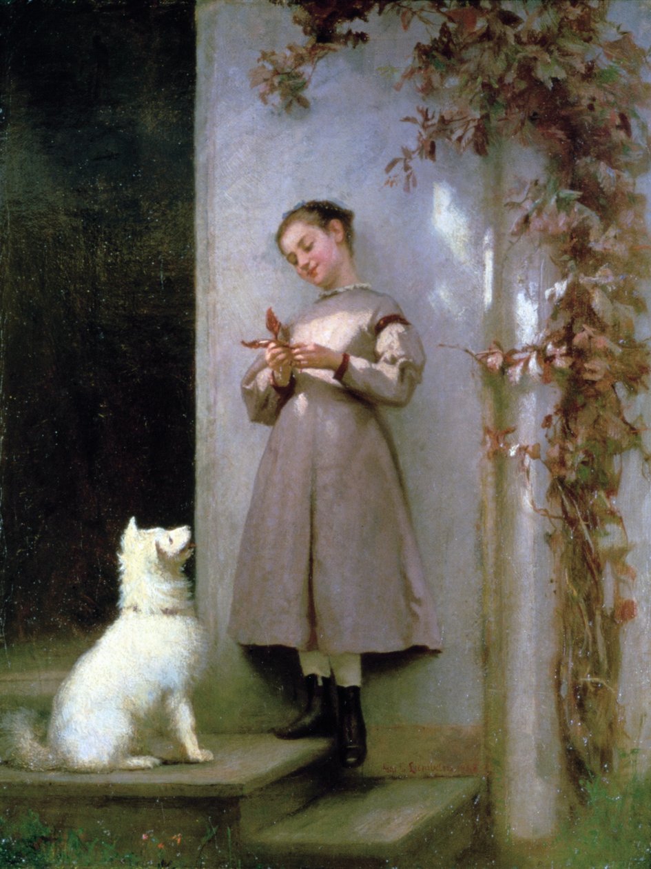 Speelkameraadjes, 1868 door George Cochran Lambdin
