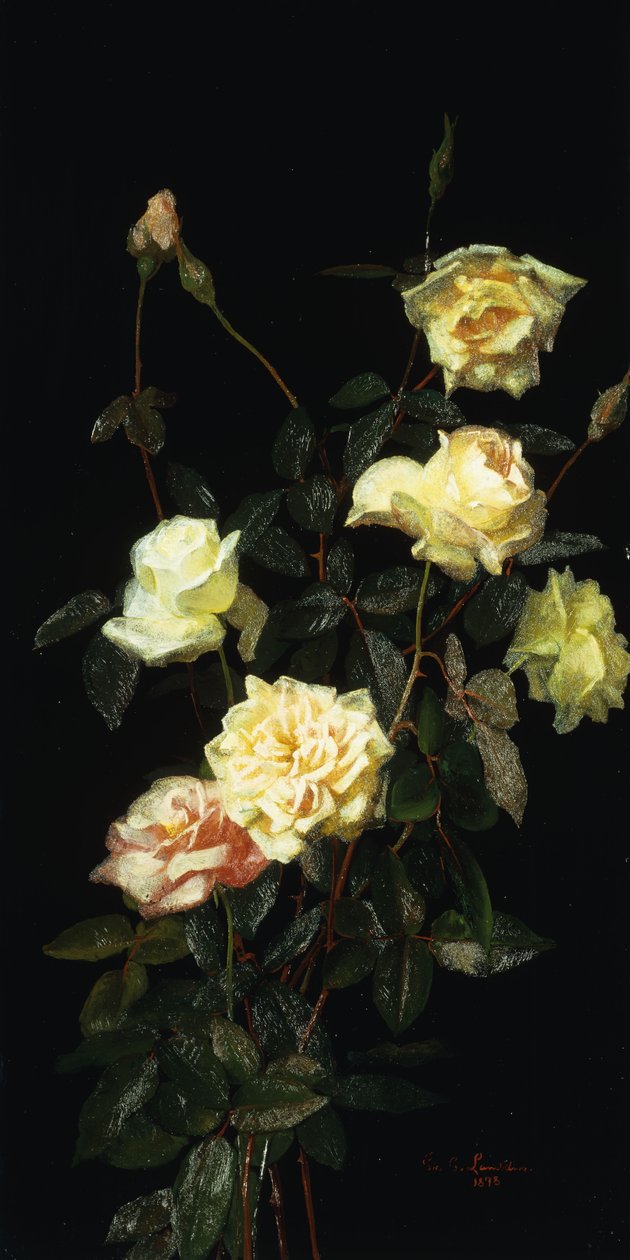 Rozen, 1878 door George Cochran Lambdin