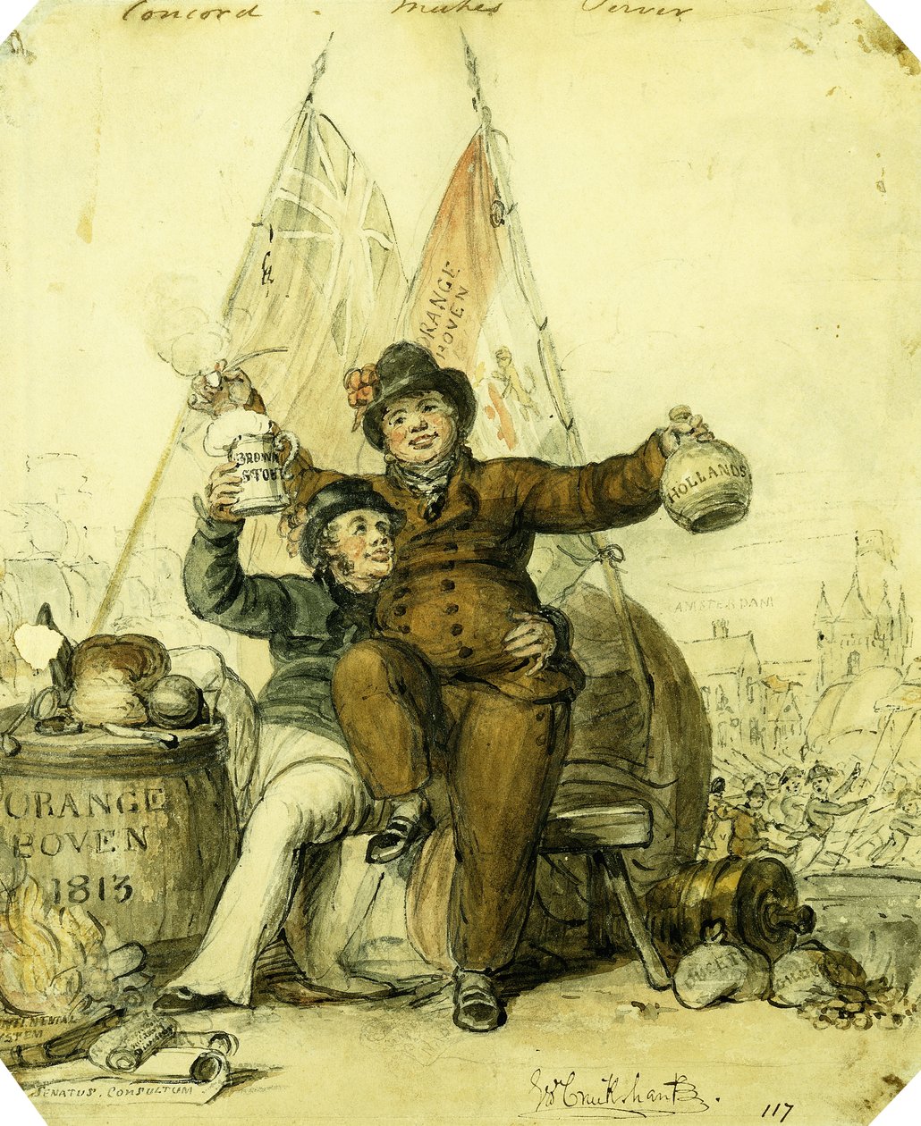 Concord maakt server door George Cruikshank