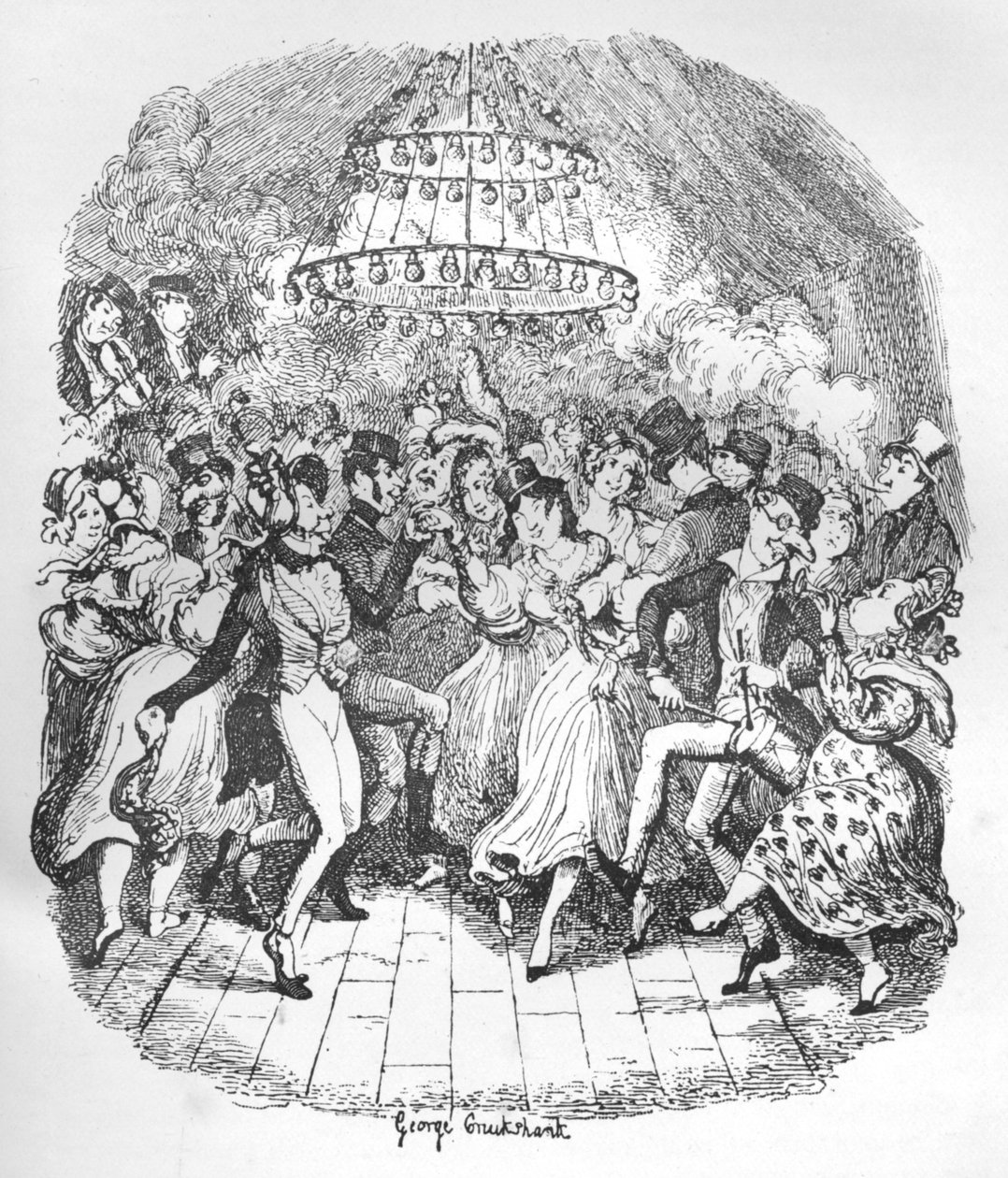 Greenwich Fair, c1900 door George Cruikshank