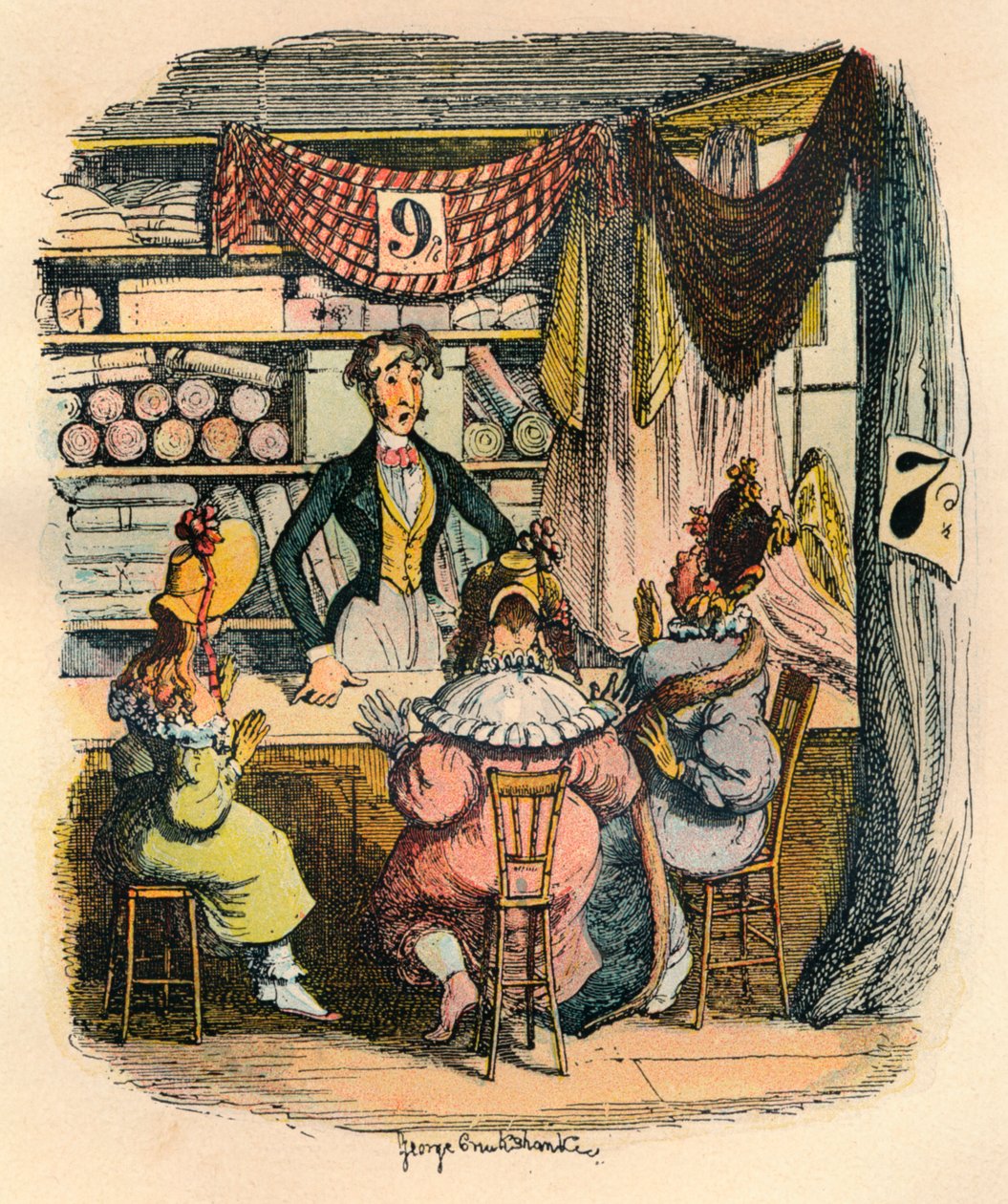 Horatio Sparkins, ca. 1900 door George Cruikshank