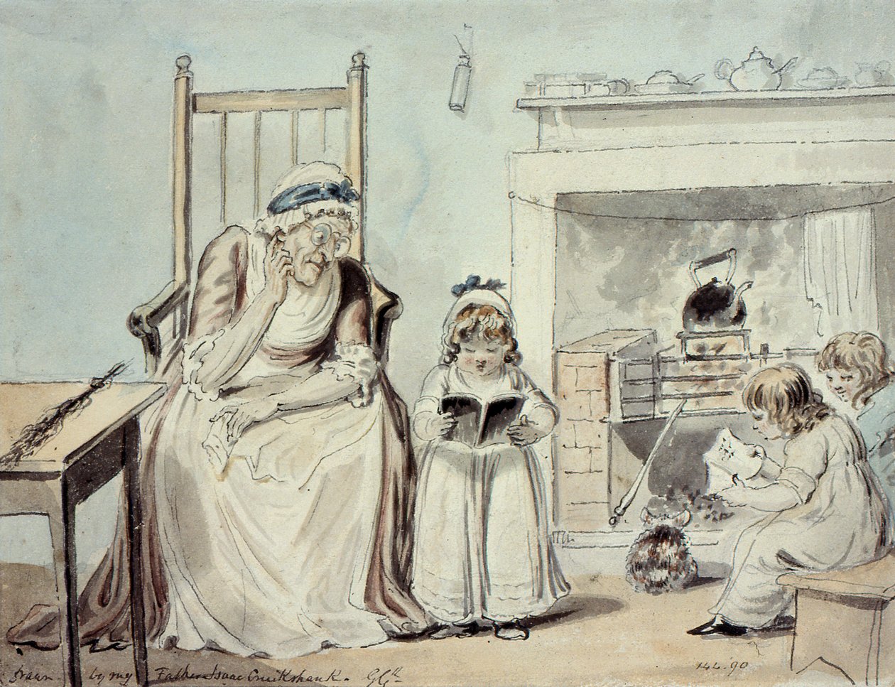 De dameschool door George Cruikshank