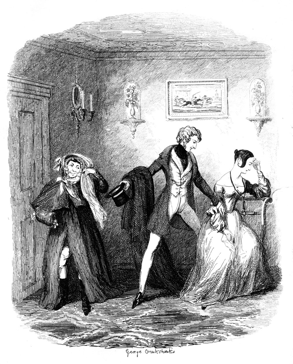 De ontvoering door George Cruikshank