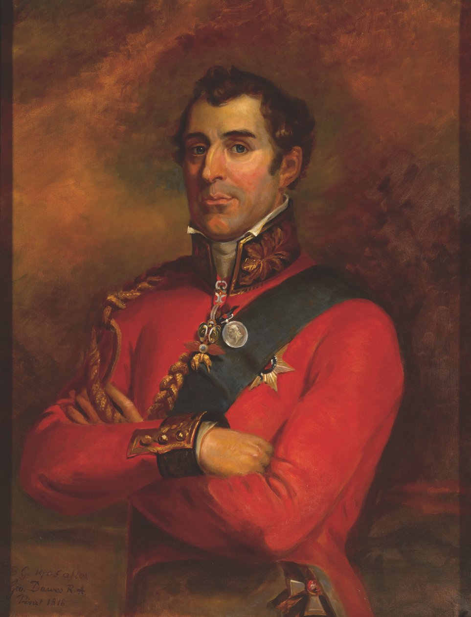 Veldmaarschalk Arthur Wellesley door George Dawe