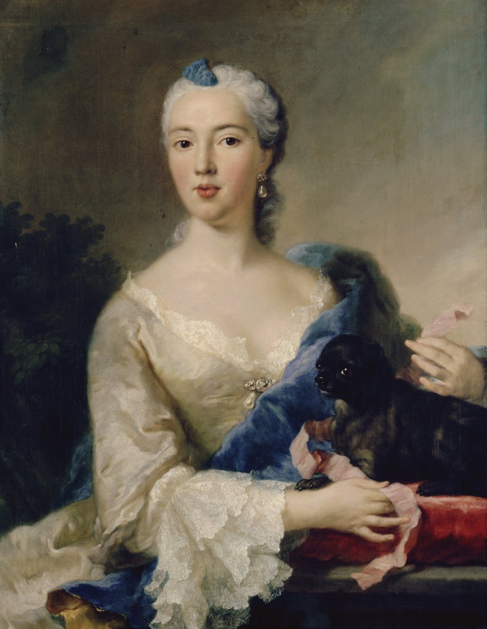 Anna Maria Gravin Holnstein door George Desmarées