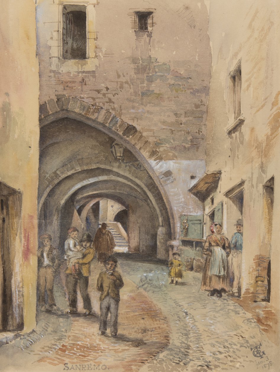 San Remo, 3 januari 1878 door George Douglas Tinling