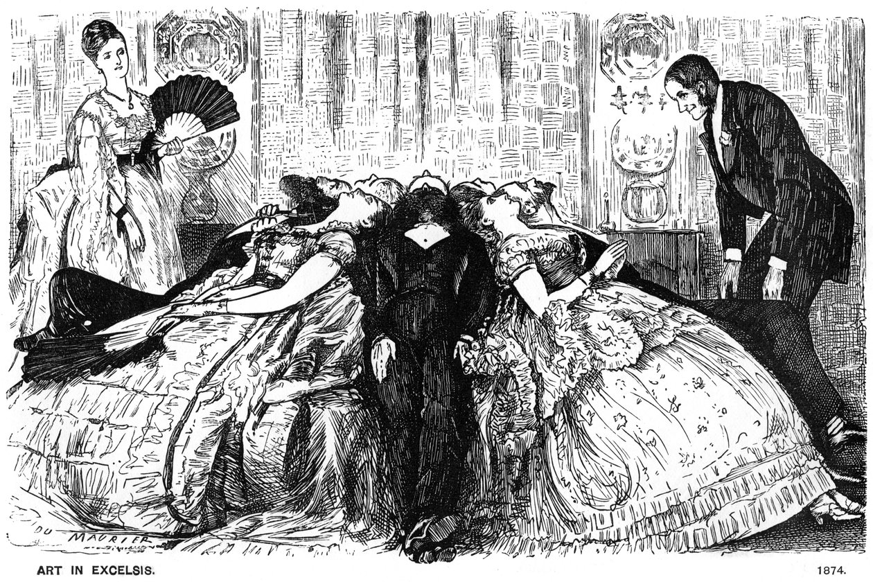 Kunst in Excelsis, 1874 1891 door George du Maurier