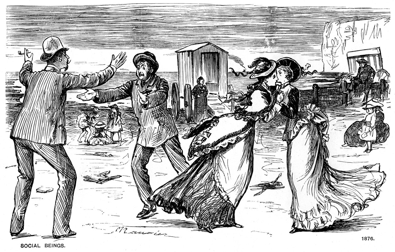 Sociale wezens, 1876-1891 door George du Maurier