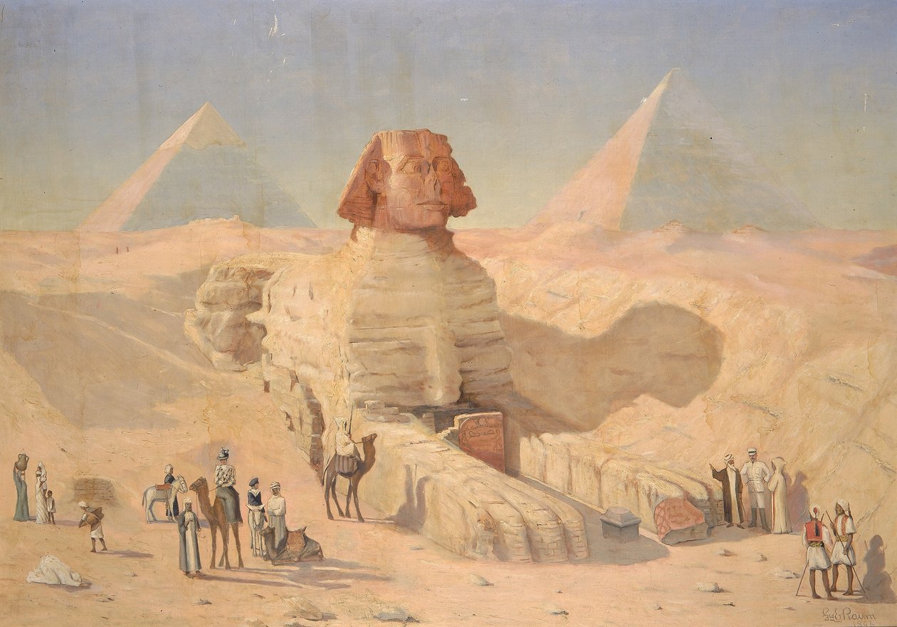 De Sfinx door George E. Raum