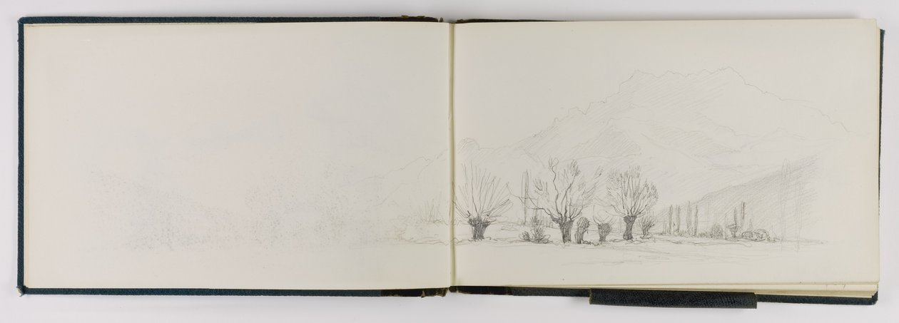 (Schetsboek) In de buurt van Aigle door George Elbert Burr