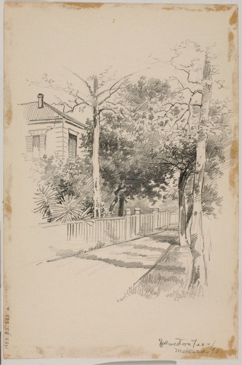 Galveston, Texas door George Elbert Burr