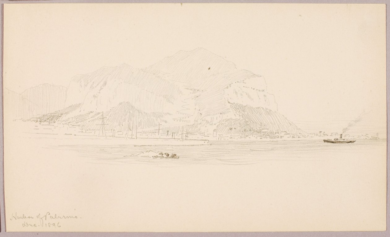 Haven van Palermo door George Elbert Burr