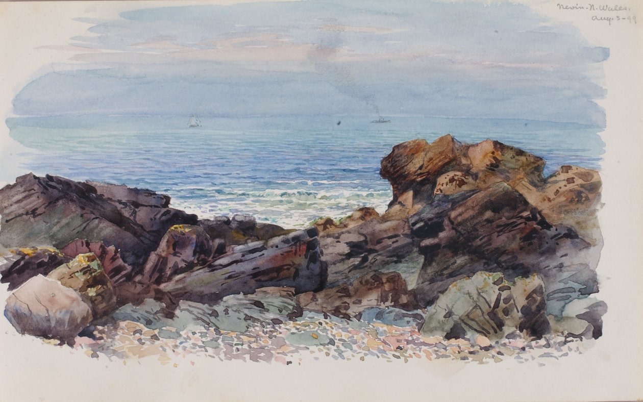 Nevin, Noord-Wales door George Elbert Burr