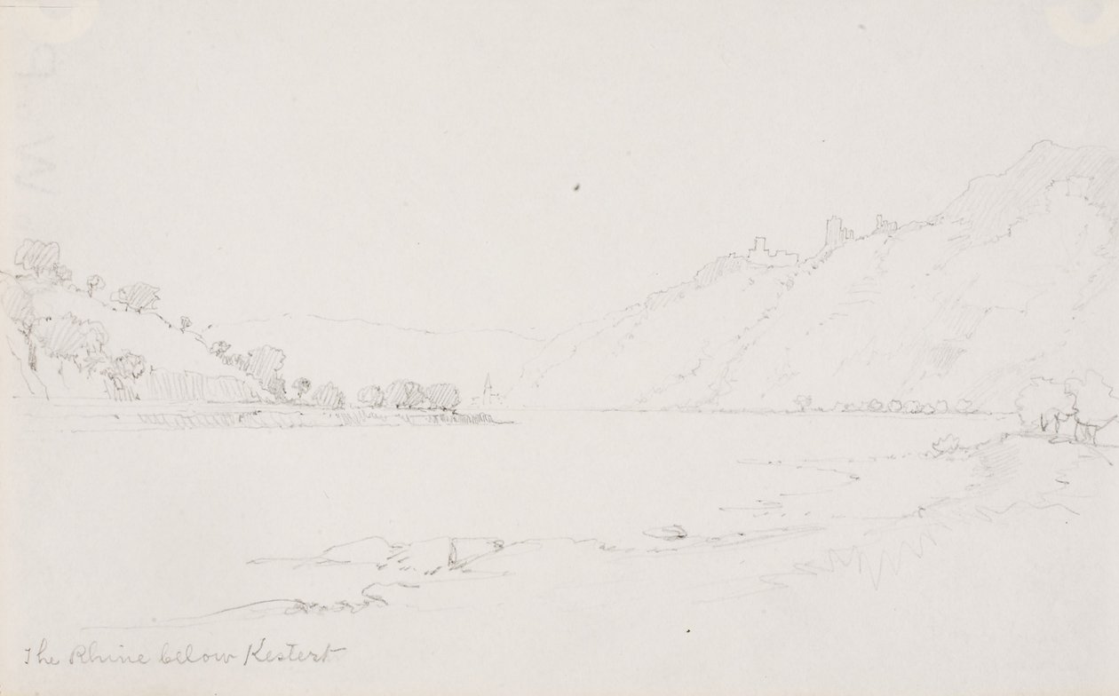 De Rijn onder Kestert door George Elbert Burr