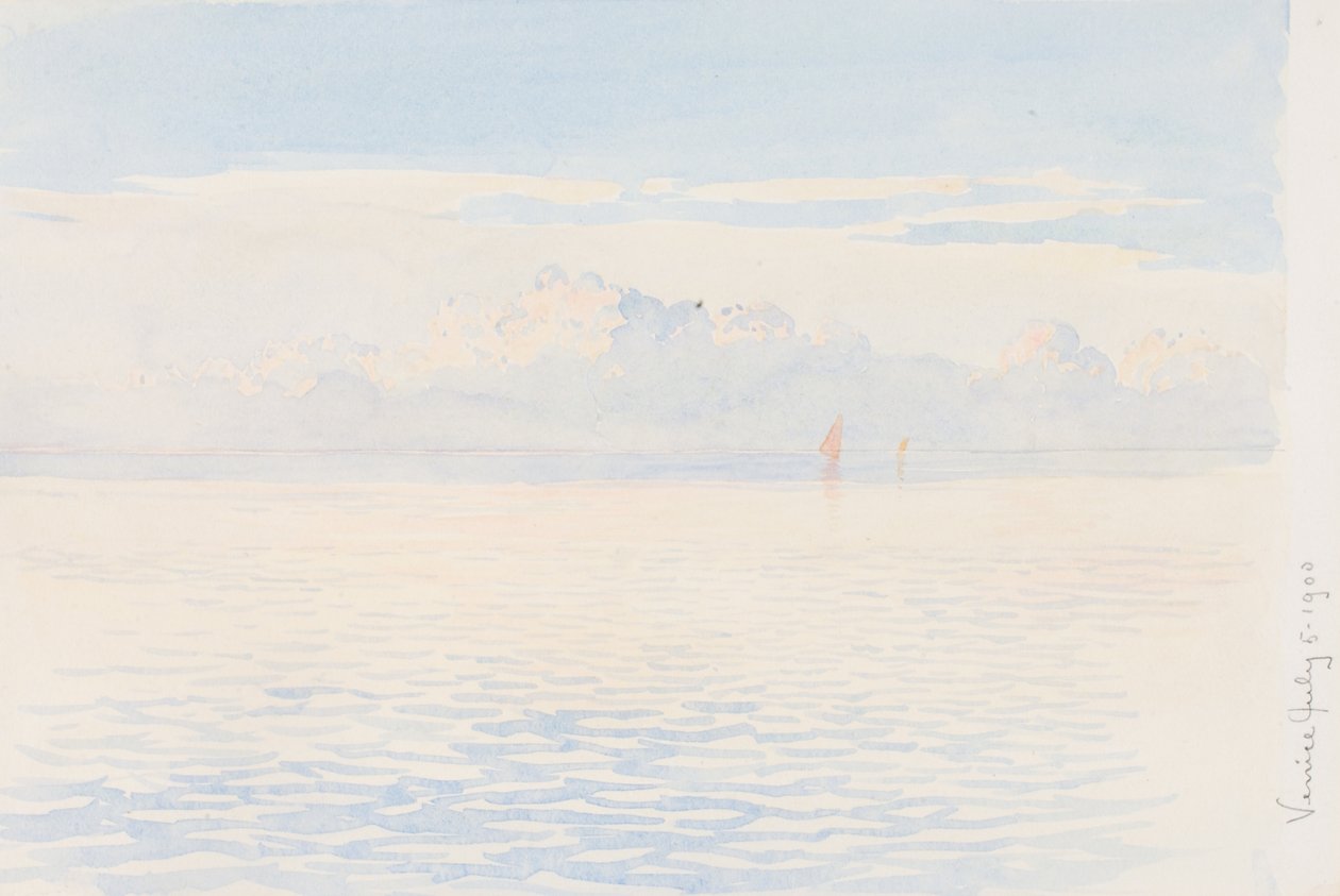 Venetië, 1900 door George Elbert Burr