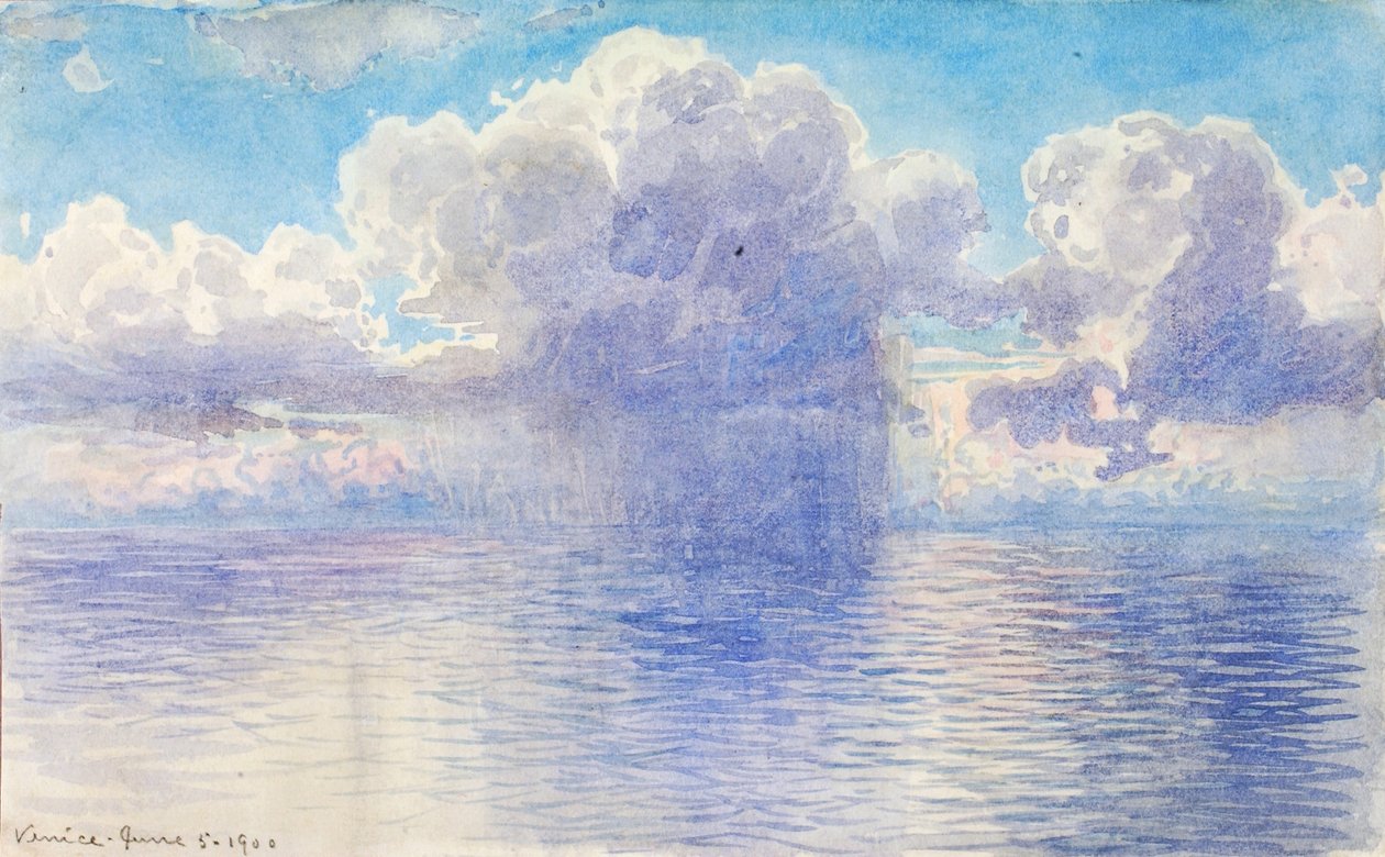 Venetië, 1900 door George Elbert Burr