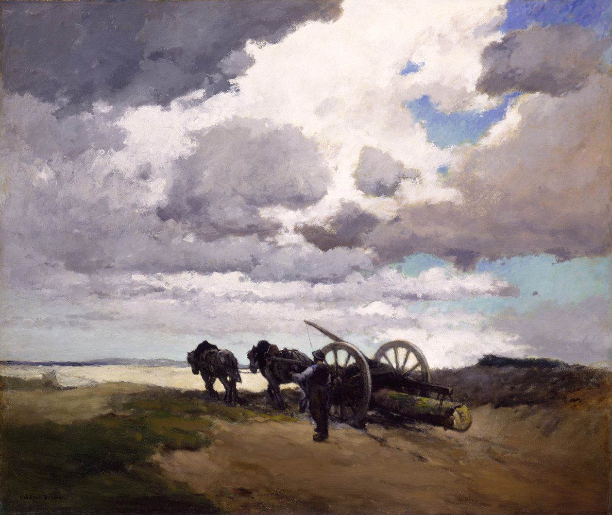 Het Wain-team door George Elmer Browne