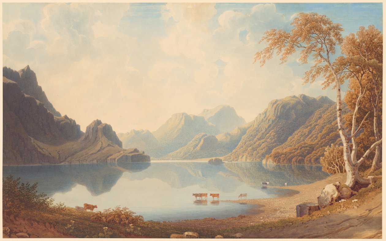Een loch in Schotland door George Fennel Robson