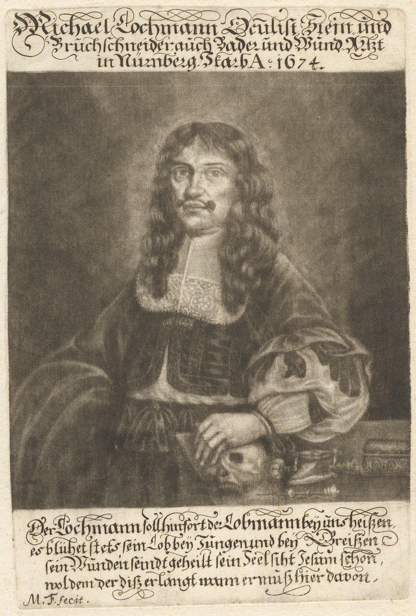 Michael Lochmann (1630-1674) door George Fennitzer