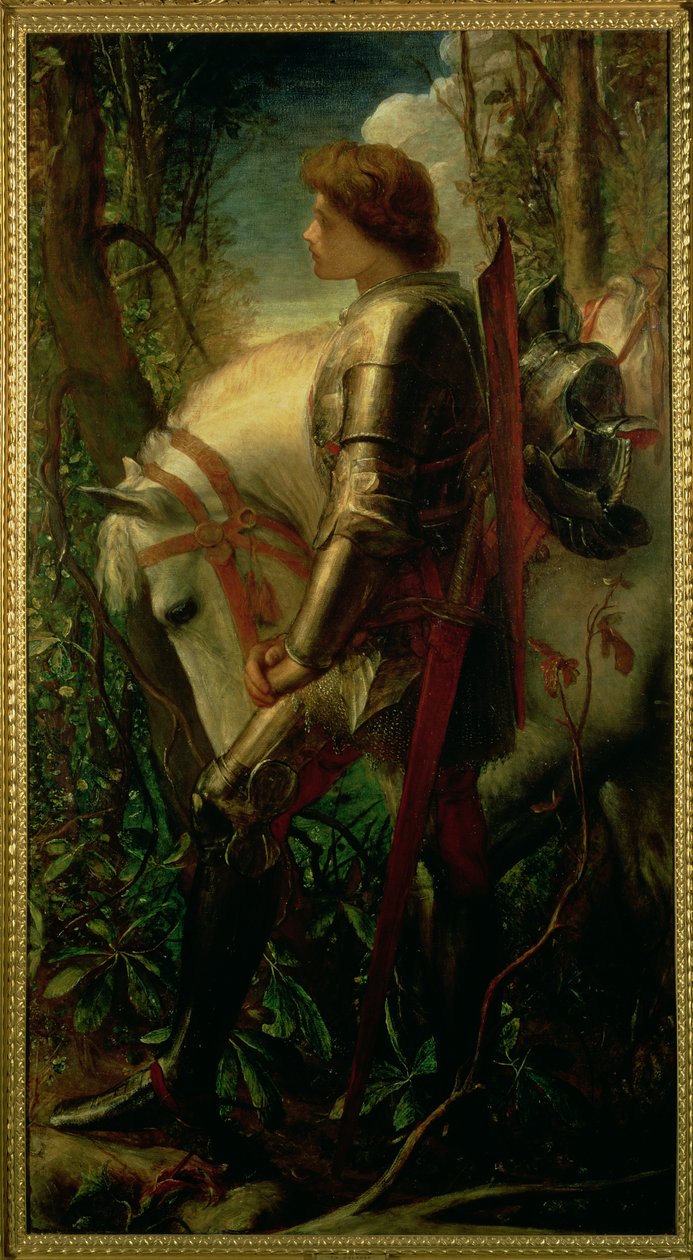 Sir Galahad door George Frederick Watts