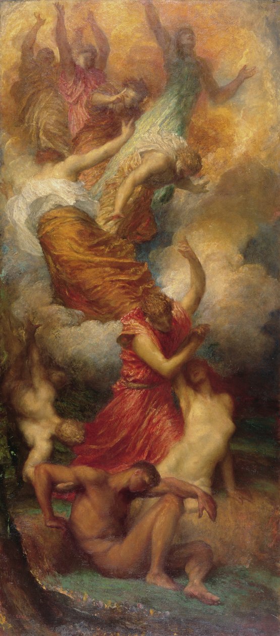 De Schepping van Eva door George Frederick Watts