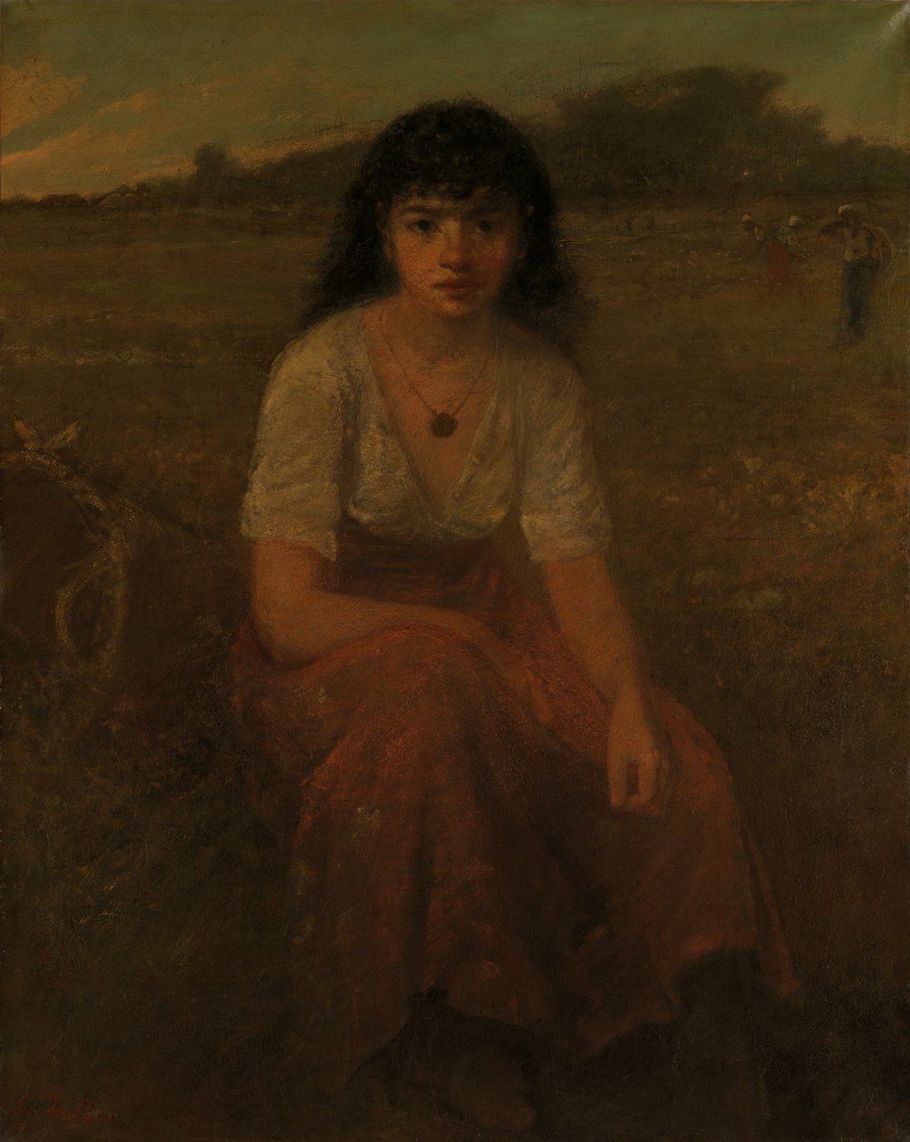 De Quadroon, 1880 door George Fuller