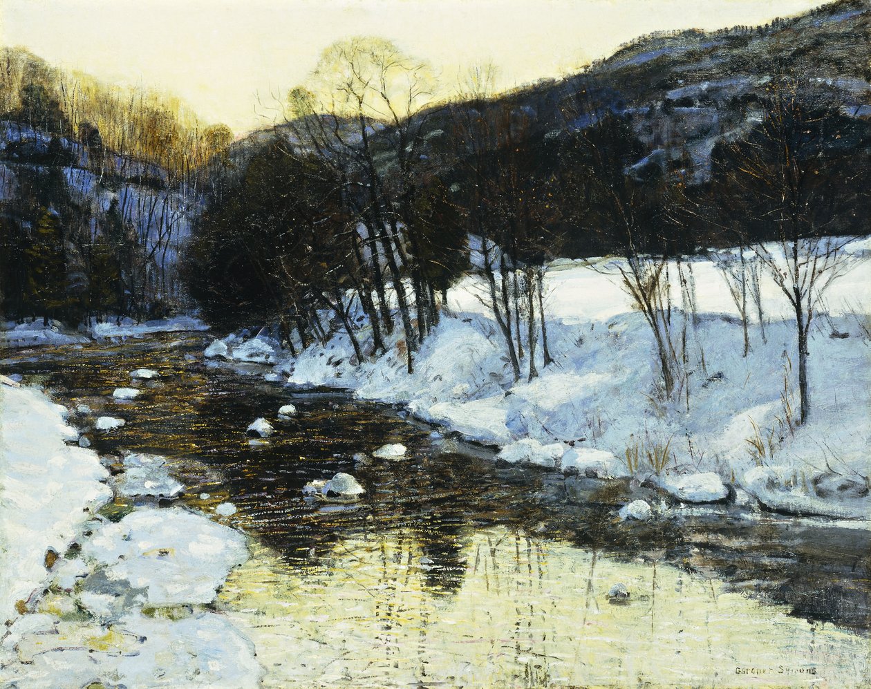 Palet van de schemering door George Gardner Symons