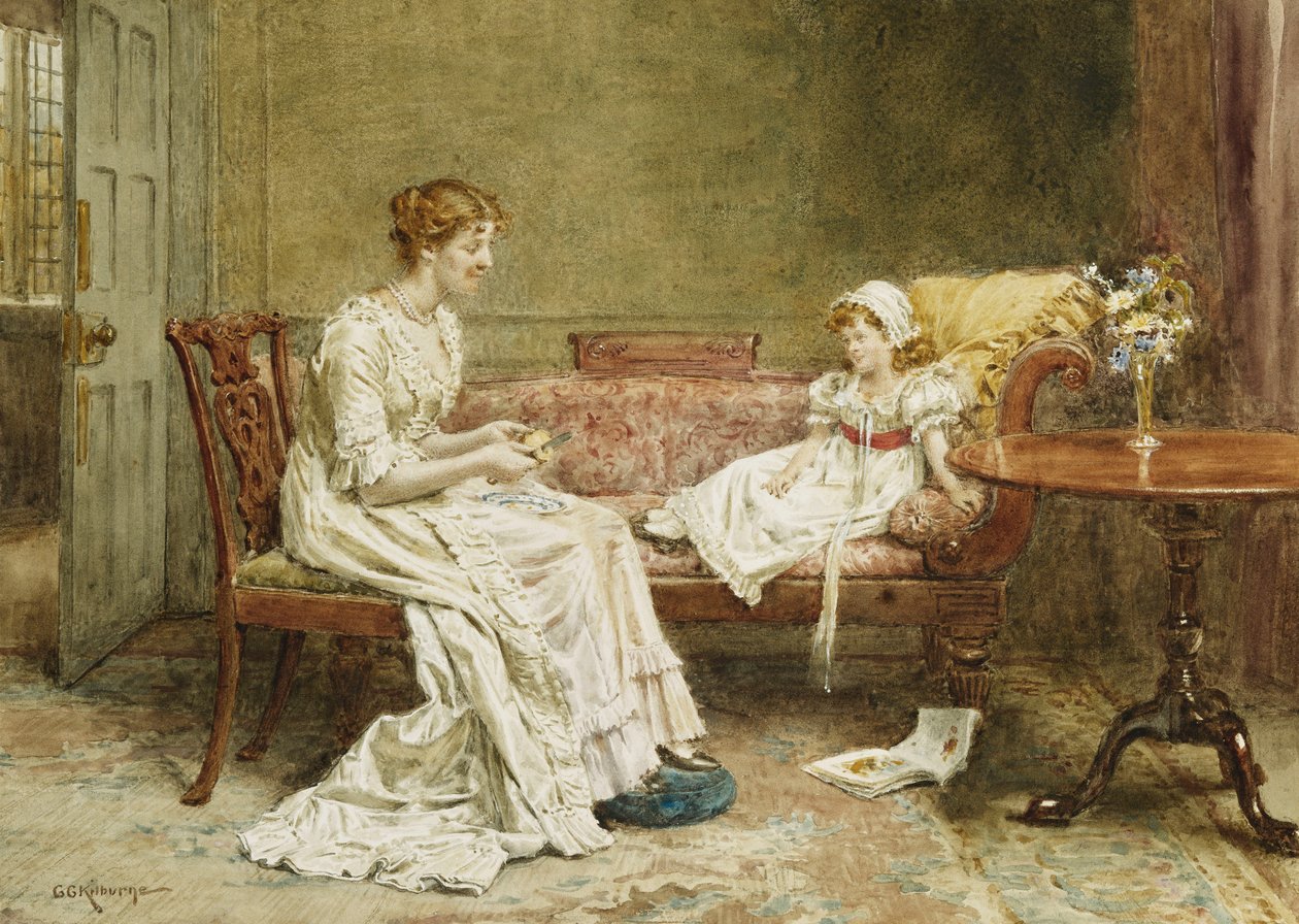 De Ingebeelde Zieke door George Goodwin Kilburne
