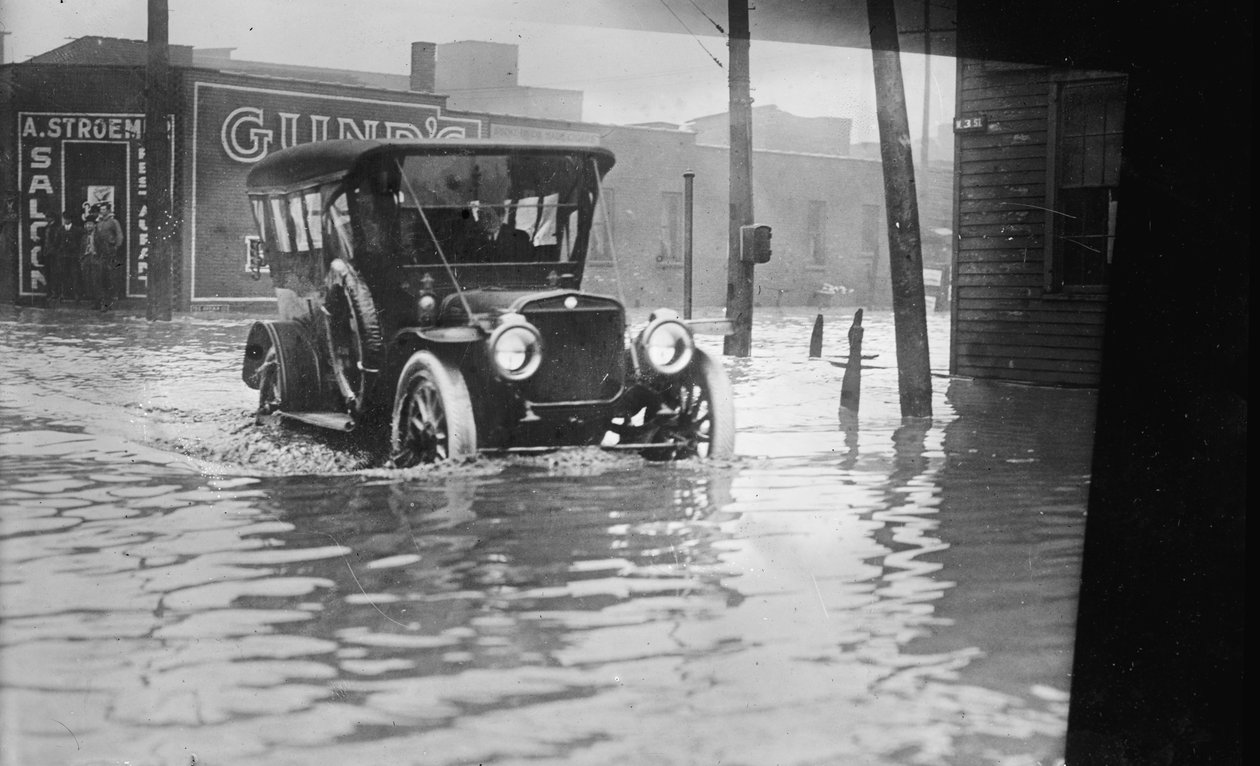Overstroomd Cleveland door George Grantham   Bain News Service Bain