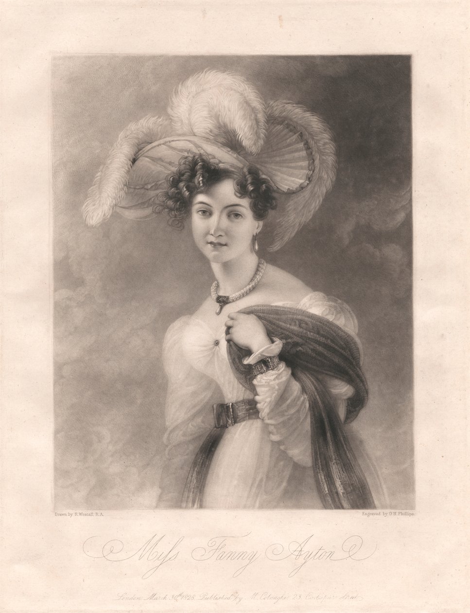 Miss Fanny Ayton door George H. Phillips