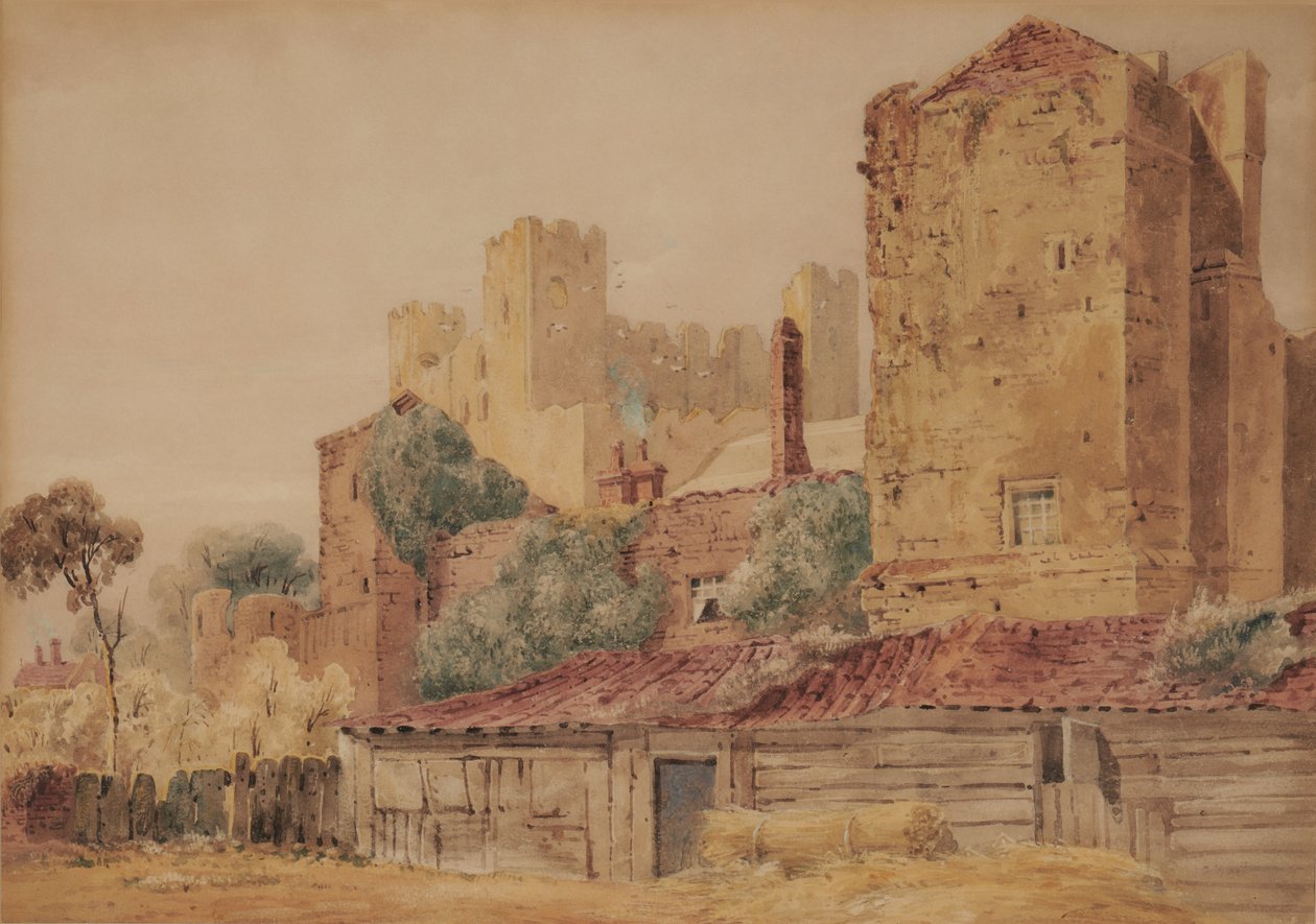 Rochester Kasteel door George Harley
