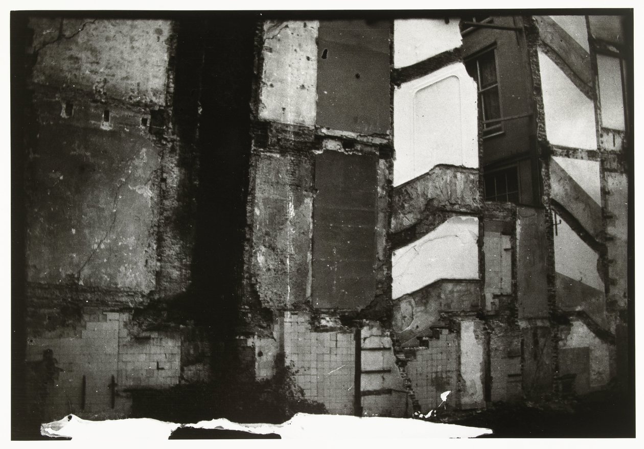Afbraak van panden in Amsterdam door George Hendrik Breitner