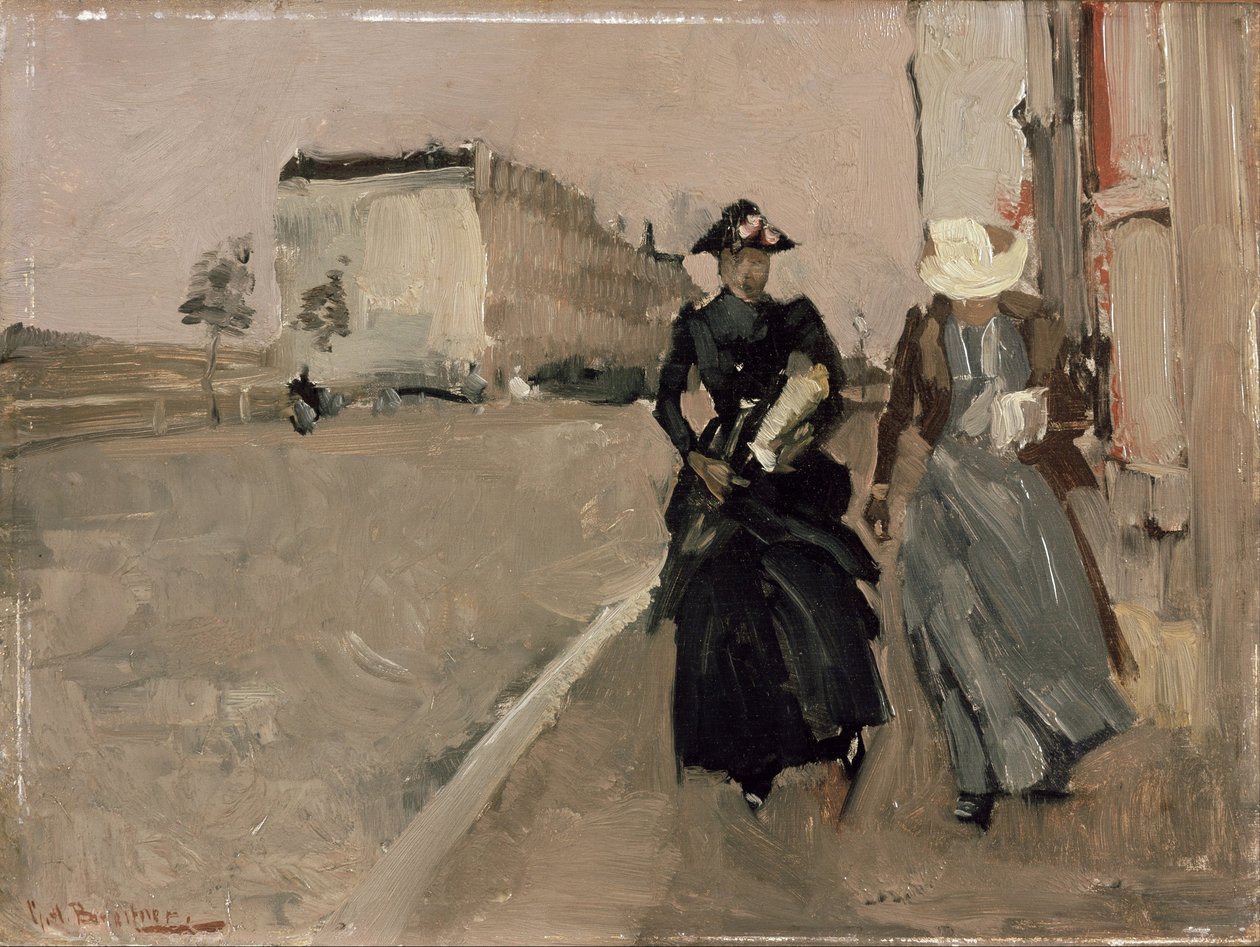 Windvlaag door George Hendrik Breitner