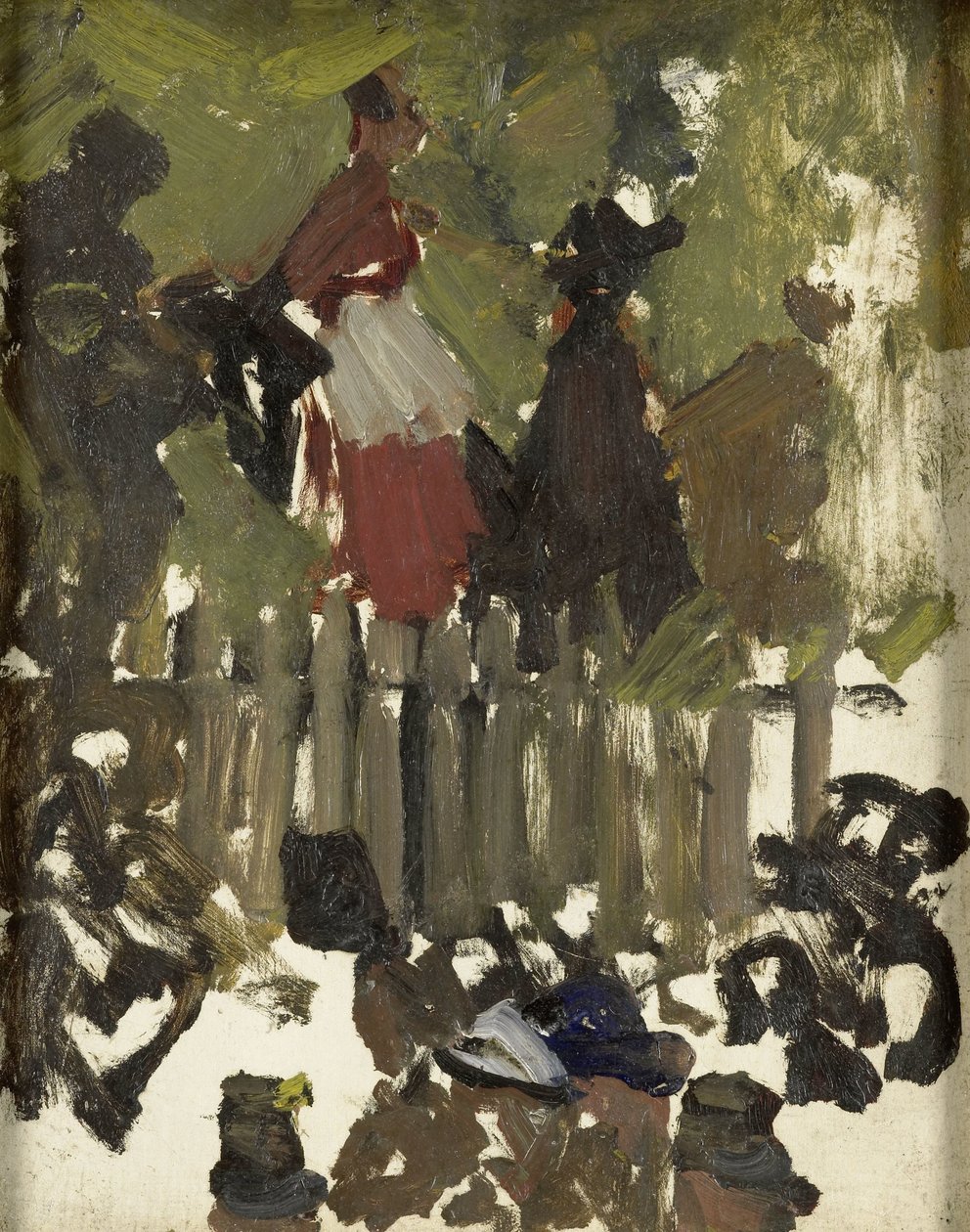 De Kermis door George Hendrik Breitner