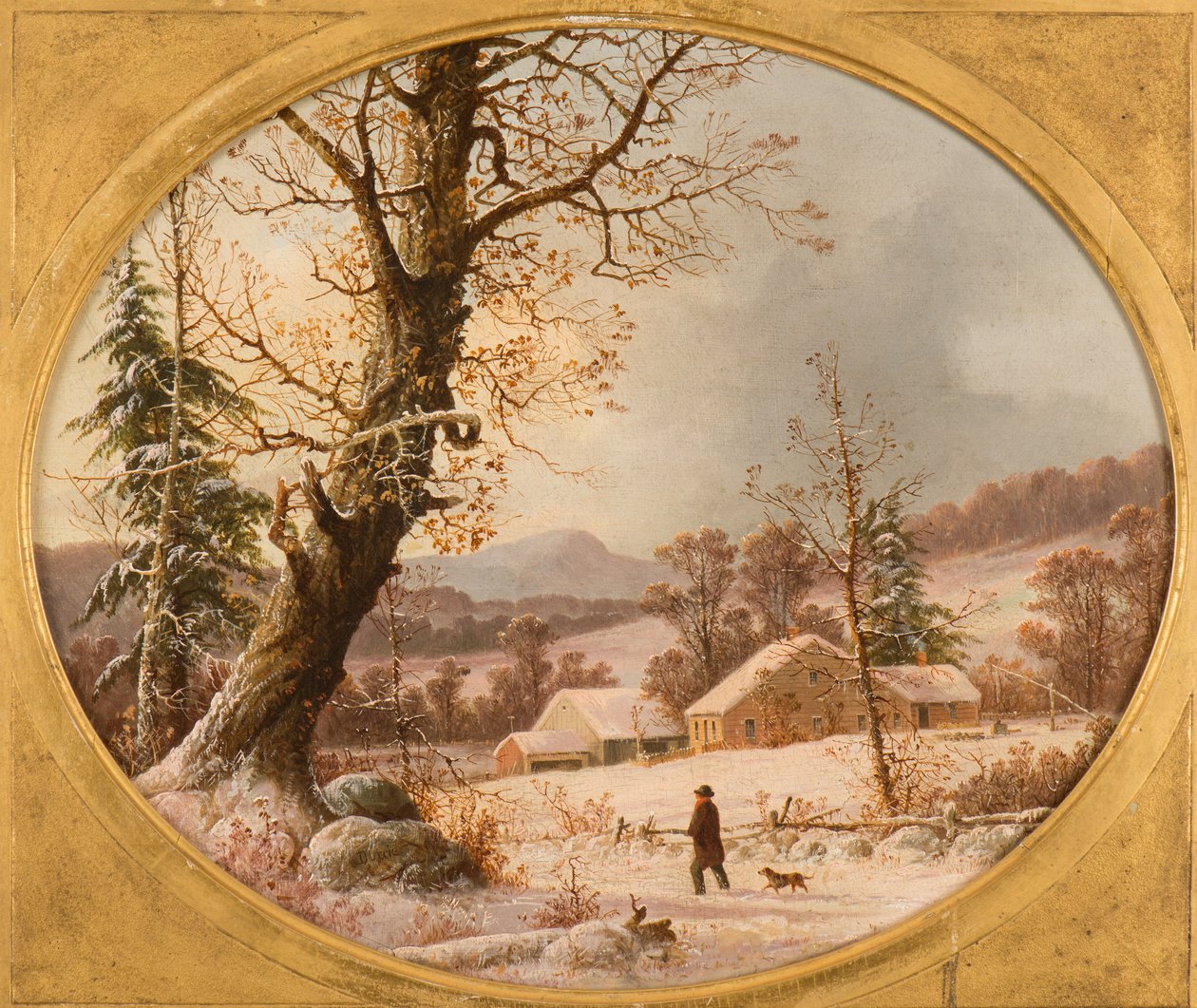 De jager door George Henry Durrie
