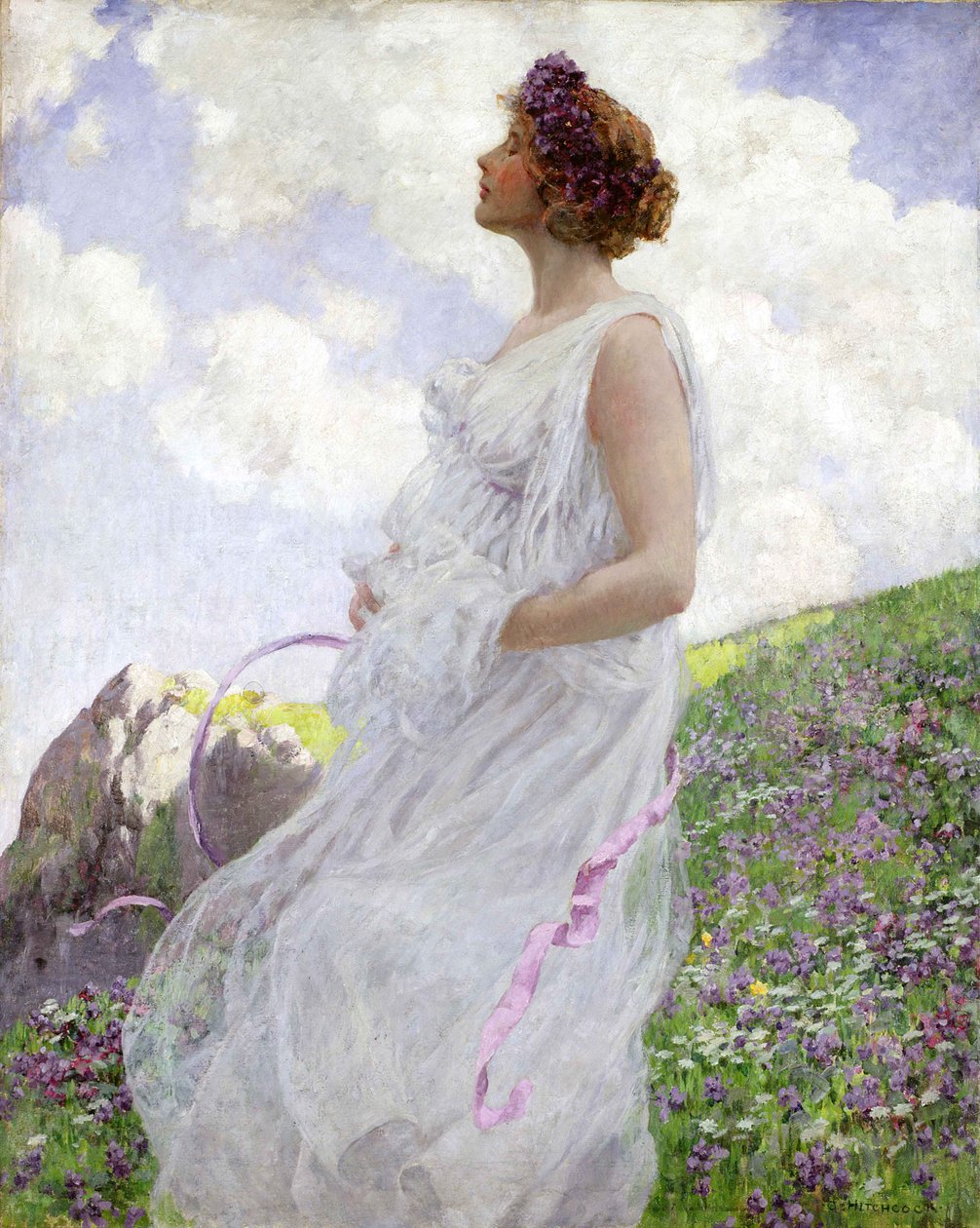 Calypso, c.1906 door George Hitchcock