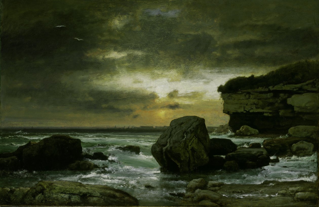 Een marinier, ca. 1874-75 door George Inness