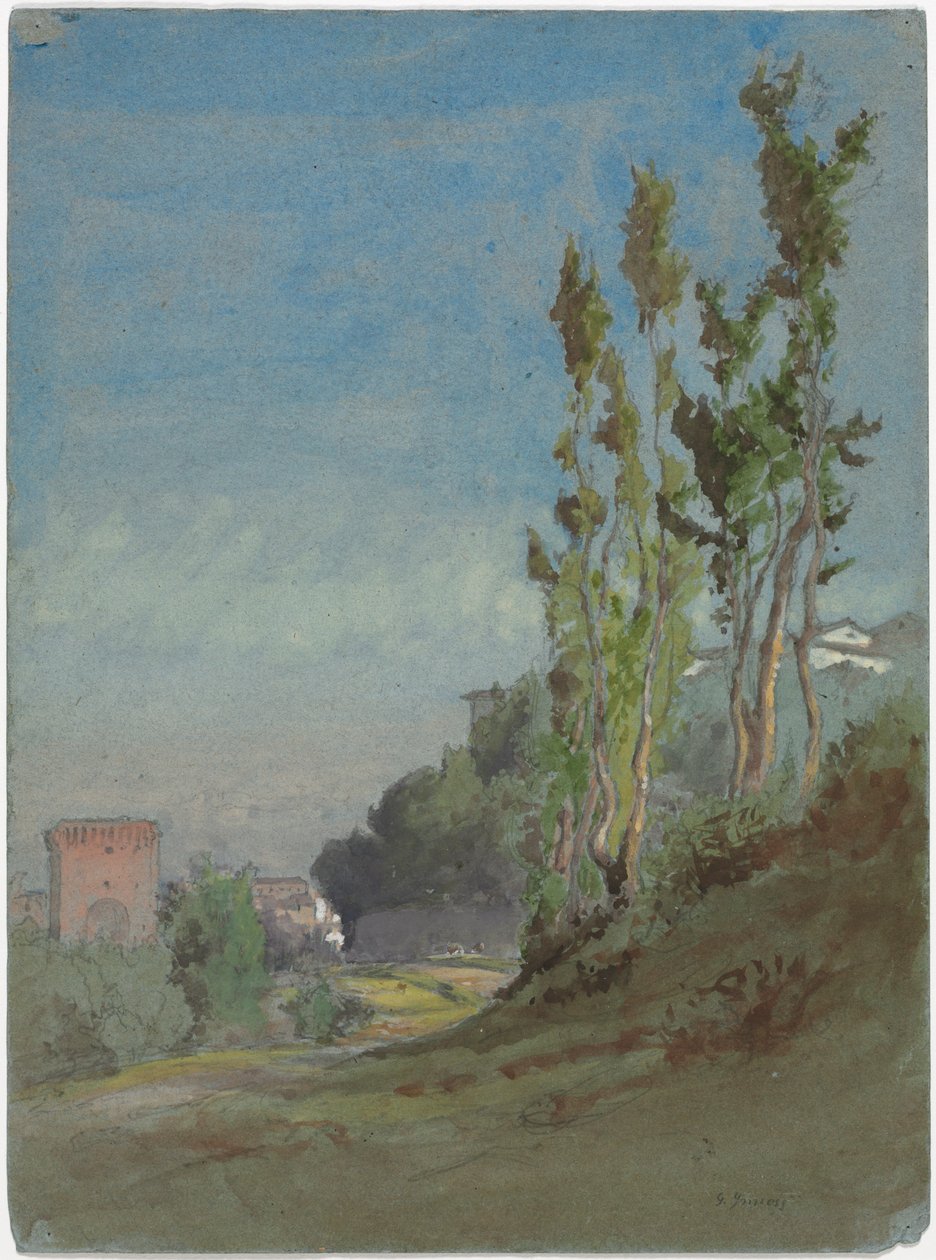 Albano, Italië door George Inness
