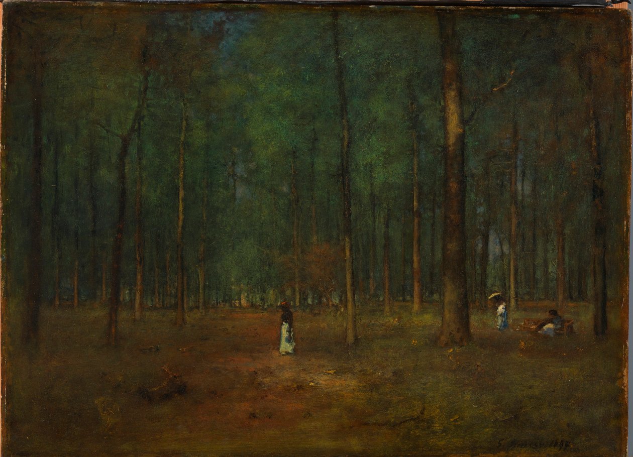 Georgia pijnbomen door George Inness