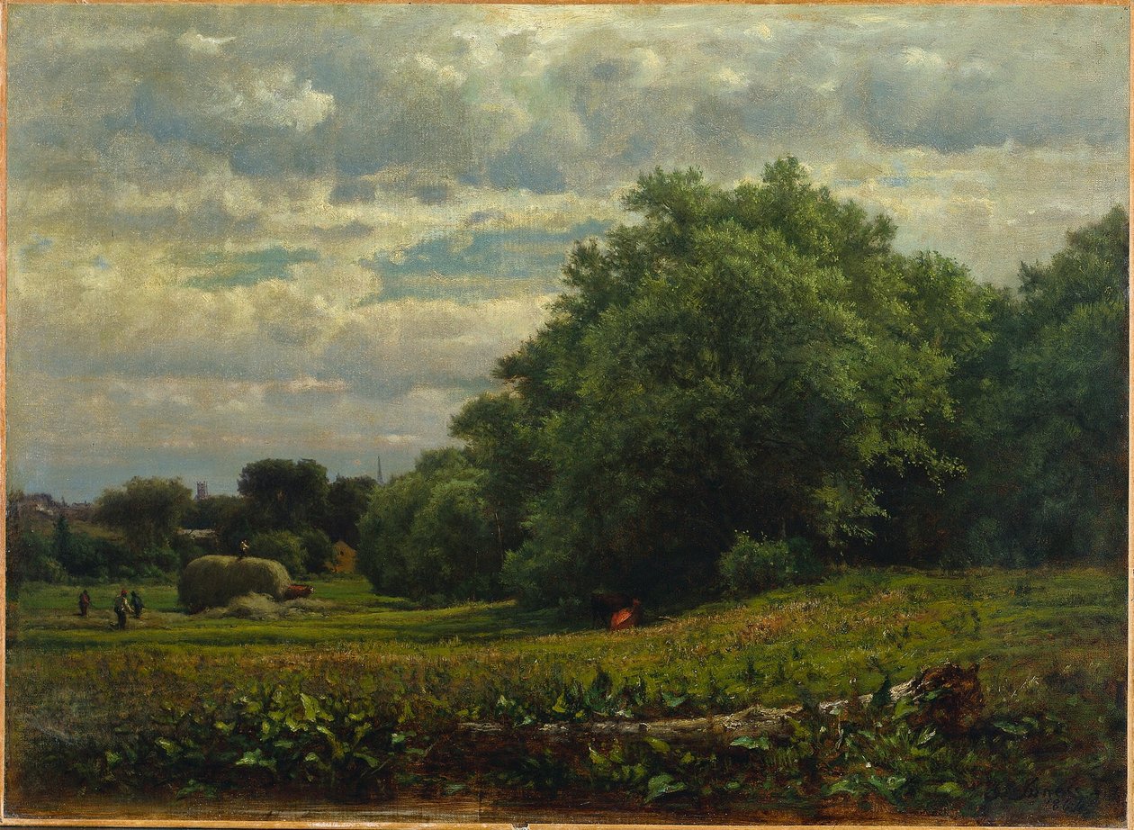Oogsttijd, 1864 door George Inness